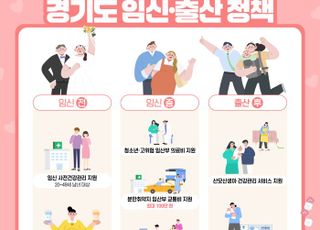 경기도, 임신준비부터 출산·산후조리까지 지원