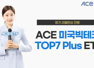 한투운용 "ACE 미국빅테크TOP7 Plus, 정기 리밸런싱 진행"