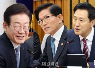 이재명 46.6% vs 김문수 38.1%, 이재명 46.9% vs 오세훈 32.1% [데일리안 여론조사]