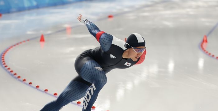 스피드 스케이팅 김준호, 남자 500m 동메달…여자 컬링은 3연승 [하얼빈 동계AG]