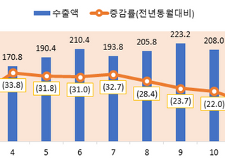 1월 반도체 수출 상승률 15개월만에 한 자릿수…대외경제여건 등 전망 ‘흐림’