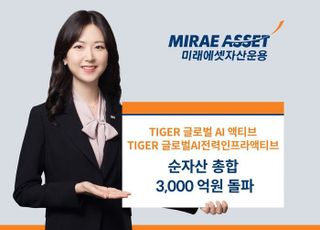 미래에셋운용, '글로벌AI ETF' 2종 순자산 3000억 돌파