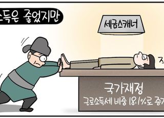 [D-시사만평] 고물가로 실질소득 줄었는데…직장인만 '봉' 근소세 60조 돌파 '역대 최대'