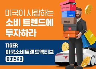 미래에셋운용, 'TIGER 미국소비트렌드액티브 ETF' 신규 상장