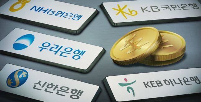 예금금리 줄하락에 뭉치돈 '썰물'…한 달 새 26조 증발