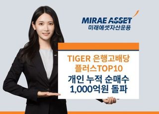 국내 고배당주 모음집…‘TIGER 은행고배당플러스TOP10’ 개인 순매수 1000억 돌파