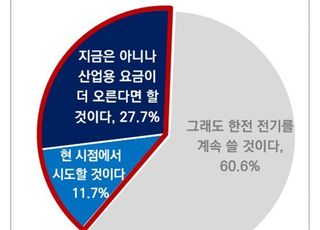 제조업 10곳 중 4곳, 전기료 부담에 “전력조달 변화 검토”