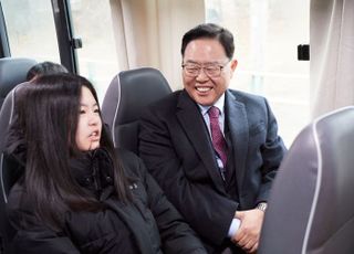 양주시, 장흥면~조양중학교 통학버스 개통..안전하고 편리한 등굣길 환영