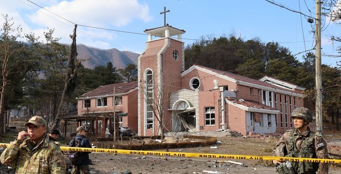 공군 "KF-16 오폭 사고는 조종사 '좌표 입력 실수' 때문"