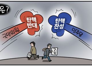 [D-시사만평] '尹석방'에 치고받는 여야…'민생 외면' 언제까지?