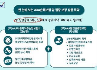 악사손보, 유병자도 가입 가능한 '나를지켜주는암보험' 선봬