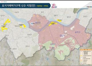 집값 급등에 결국 ‘번복’…강남3구·용산, 토허제 확대 지정