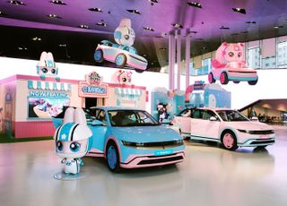 “아이오닉 5로 레이싱하는 티니핑”…현대차, 가정의 달 맞아 어린이 대상 전시