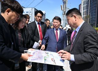 구리시, 인창천 생태하천 복원사업 현장 점검 실시