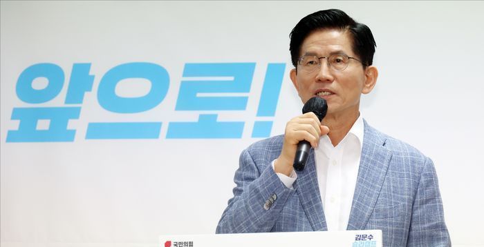 김문수 "한덕수와 단시간내 소통…후보되면 책임있는 말 드릴 것"