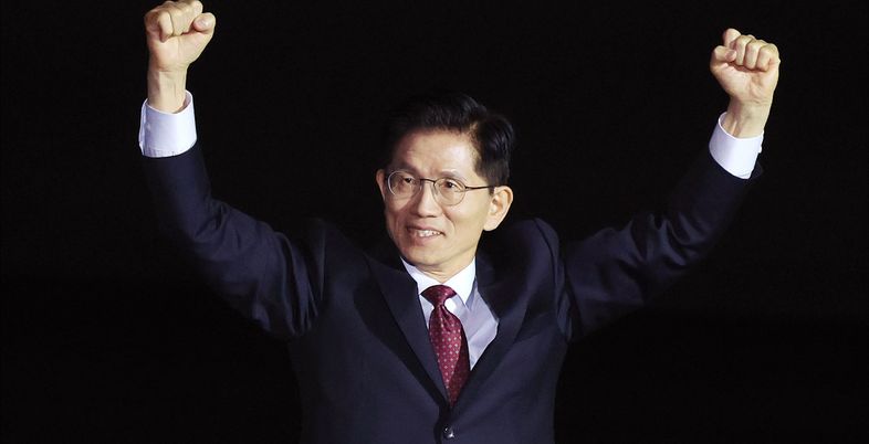김문수, 수락연설서 "이재명 집권 막기 위해 어떤 세력과도 연대하겠다"