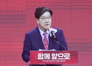 "이재명 '대한민국 아버지'로 만들 순 없다"…권성동, 전당대회서 호소의 외침