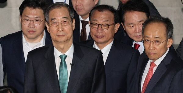 한덕수 캠프, 김문수 후보 선출에 "축하…함께 협력할 수 있길 바란다"