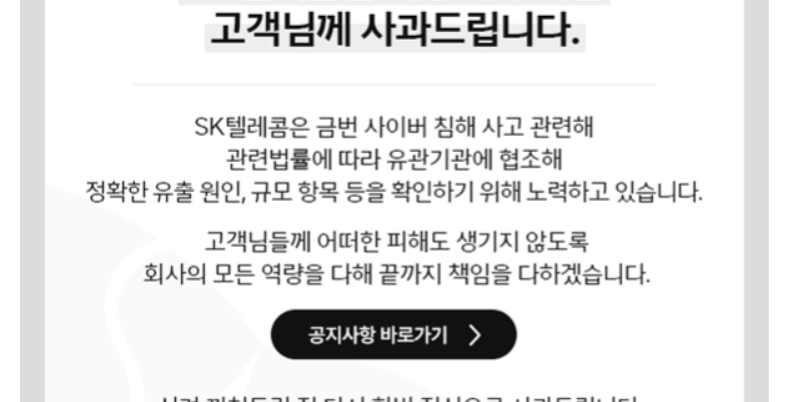 SKT "유심보호서비스, 오늘 2000만명 넘어설 전망…e심 교체도 병행 안내"
