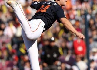 ‘광속구’ 꽂은 한화 김서현, 위즈덤·최형우도 절레절레…세이브 1위