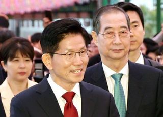 한덕수, 김문수에 "오늘 편한 시간에 만나자"