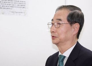 한덕수, '김문수 단일화 미온적' 질문에 "믿는다"