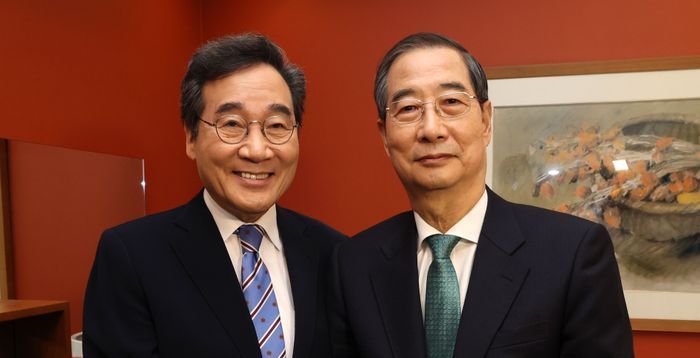 한덕수·이낙연 회동…"'개헌 연대' 구축해 개헌 추진 협력"
