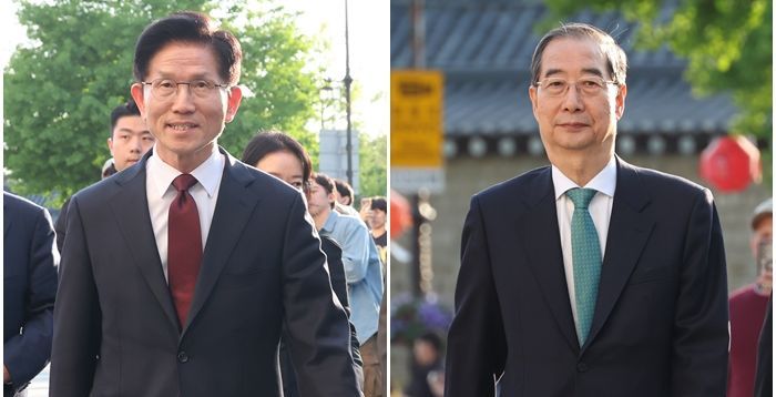 [속보] 김문수·한덕수 단일화 협상, 오후 8시반 국회에서 시작