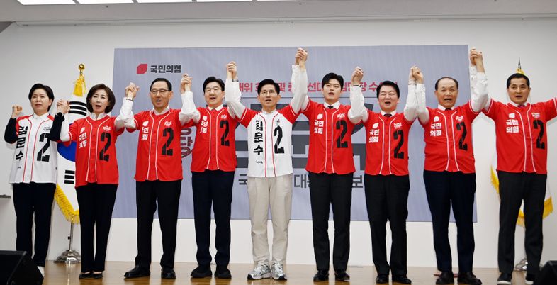 김문수 "가짜 진보 찢어버리고 싶다"…김용태 "통큰 연대로 보수 신뢰 회복"