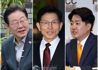 김문수, 이재명 맹추격…李 49.5% 金 38.2% [한길리서치]
