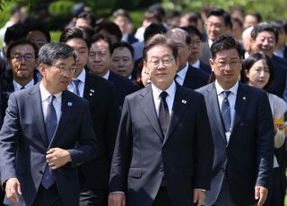이재명 "낙관적 전망 있지만 결국 박빙 예상…죽을 힘 다하고 있다"