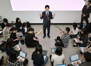 브링핑하는 김문수 국민의힘 대선 후보