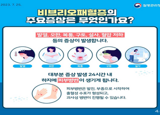 올해 첫 비브리오패혈증 환자 발생…고위험군 각별한 주의 필요