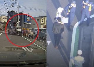 "미안" 웃으며 사과…초등학생 4명 친 뒤 뺑소니 '남성 일당 추적'