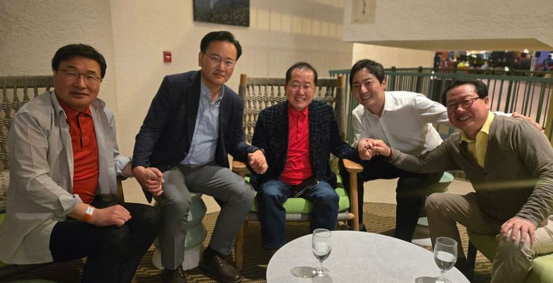 홍준표 "민주당과 손잡을 일은 없다"…'국민의힘 특사단'에 입장