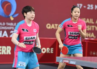 신유빈-유한나·이은혜-김나영 조, 세계탁구선수권 동반 8강 진출