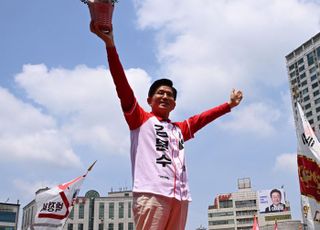 고양 찾은 김문수 국민의힘 대선 후보