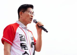 김포에서 지지 호소하는 김문수 국민의힘 대선 후보