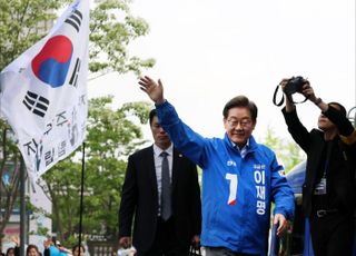 '당선 가능성' 이재명 55.0% 김문수 38.8% [데일리안 여론조사]