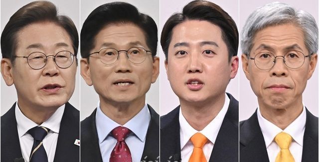 이재명 45.1% 김문수 41.9%…격차 3.2%p '오차범위 내' [데일리안 여론조사]