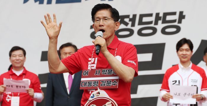 김문수 "나를 키운 건 부천…시민께 도움되는 공약 먼저 해드리겠다"