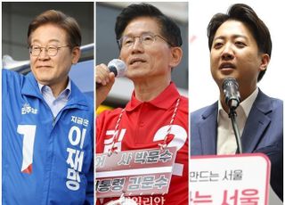 이재명 45% 김문수 36% 한 자릿수 격차…이준석 10% [한국갤럽]