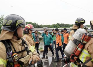 신상진 성남시장, 실전 같은 '재난대응 안전한국훈련' 현장 지휘