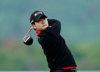 김민규, 골프공 모두 소진한 뒤 기권…2년 연속 우승 무산