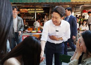 이준석 개혁신당 대선 후보, 서순라길 선거유세