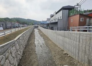 경기도, 수해상습지 '남양주 용정천' 0.96km 구간 공사 완료