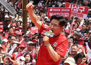 김문수 "선거는 마지막이 중요…지지율 상승 이뤄지고 있다"