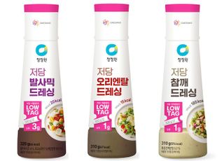 대상 청정원, LOWTAG 소스 신제품 ‘저당 드레싱 3종’ 출시