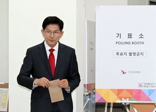 김문수 국민의힘 대선 후보 '사전투표'