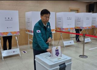 신상진 성남시장, 제21대 대통령선거 사전투표 참여